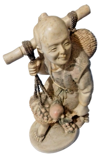 Japanese folk art statue - folk,