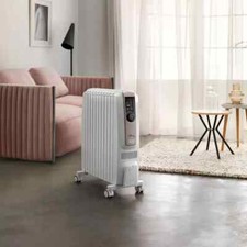 DeLonghi Dragon 4 Oil Filled Radiator White TRDSX41025E.WB