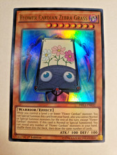 Flower Cardian Zebra Grass - DRL3-EN032 - Ultra Rare - YuGiOh