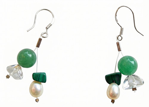 Real frw pearls malachite