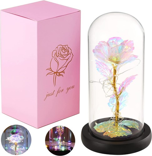 Romantic rose glass dome - romantic,