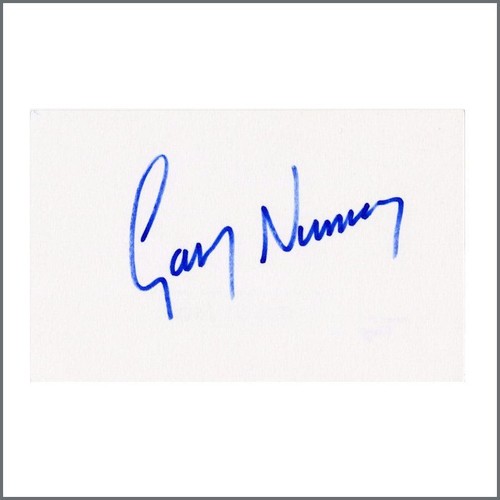 Gary numan autograph - numan, (uk)