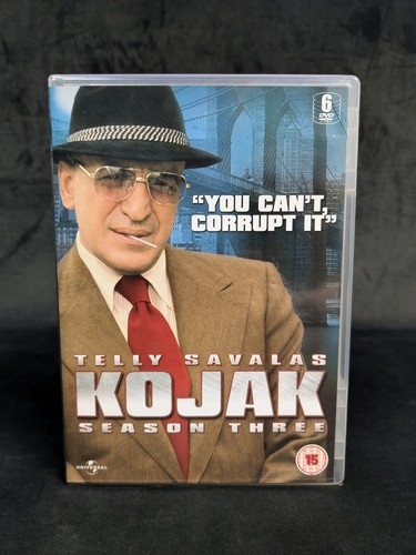 Kojak season three dvd set - kojak,