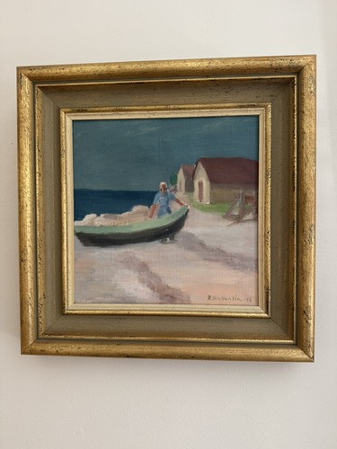 Vintage oil painting - painting, by
