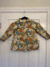Next kids Girls Floral Coat