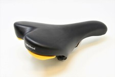 SELLE ROYAL MTB/ANY BIKE SADDLE NICE QUALITY BLACK SADDLE WITH YELLOW PROTECTION