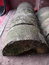 Coping Bricks Suffolk white half round wall 8-9" inch x 4" 36 avail as 12ft run