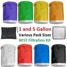 FILTRATION BUBBLE BAGS BAG HYDROPONIC GROW HERBAL ICE EXTRACT KIT SET GALLON 1 5