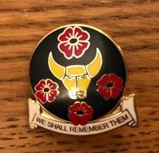 Oxford United - Poppy Badge - Brand New - For Charity 