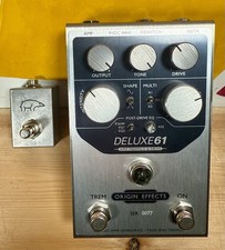 Origin Effects Deluxe 61 Amp Tremolo & Drive Pedal With Tap Tempo Pedal BOXED!