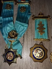 Royal Ancient Order of Buffaloes Medals / Jewels. Terry Brooks Membership Items.