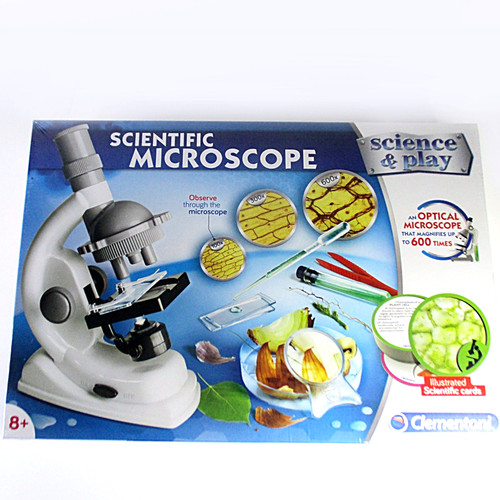 Scientific microscope set - scientific,