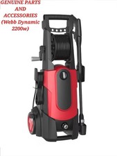 Webb Pressure Washer 2200W 165Bar Red