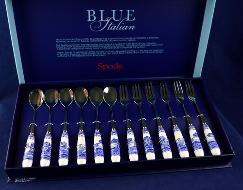 Spode blue italian pastry - italian,