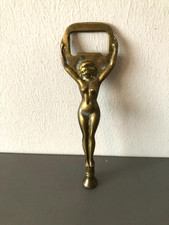 Vintage brass naked lady bottle opener