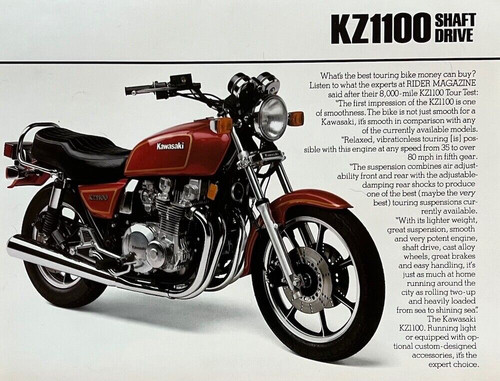 1981 kawasaki kz1100 - 1981, shaft