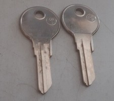 2 x SILCA GD 3 KEY BLANKS FOR GUARD CYLINDER LOCK (3361)