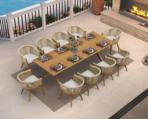 Pieces outdoor dining - 11, set