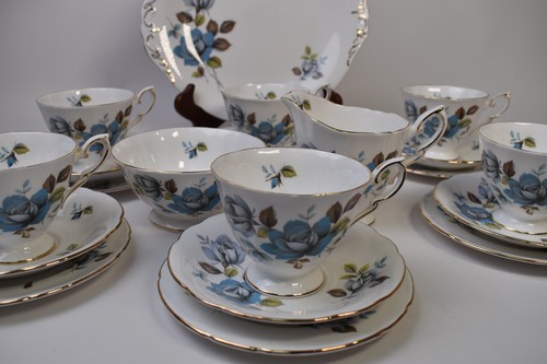 Vintage paragon blue mist tea - vintage,