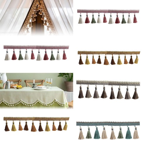 Polyester tassel chainette - polyester,