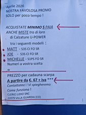 ACQUISTATE 5 PAIA SCARPE