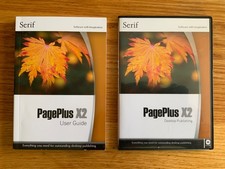 Serif PagePlus 12 (X2) Desktop Publishing software and User Guide for Windows PC