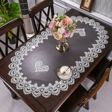 Oval Lace Tablecloth Retro Tea