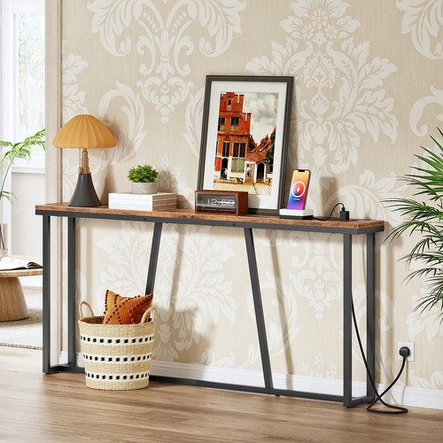 Console table behind - console,
