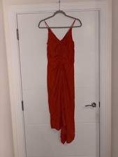 Topshop Orange red Star Print