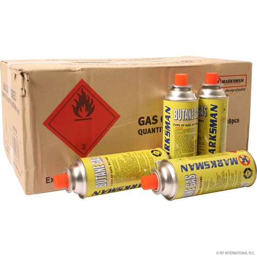 Butane gas bottles canisters - butane,