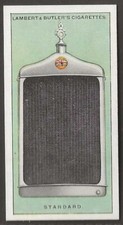 LAMBERT & BUTLER-MOTOR CAR RADIATORS 1928-#21- STANDARD 