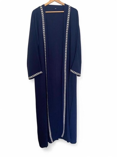 New dubai blue chiffon - new,