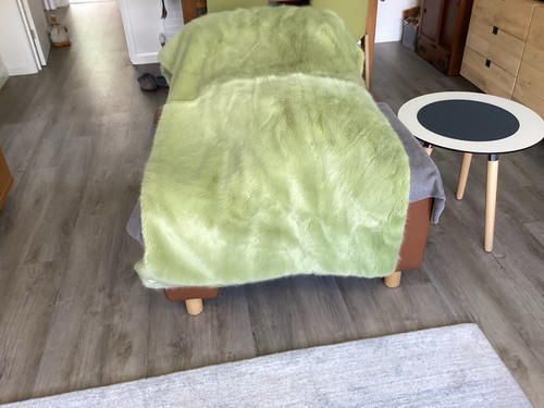 Premium faux sheepskin throw - premium,
