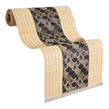 Asian  Bamboo Table Runner Retro Table Mat Suitable for Kitchen, Dining9142