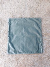 Duck egg blue cushion cover