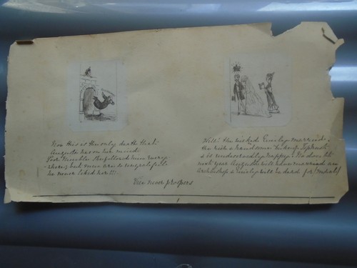 Victorian humorous scrapbook - victorian,