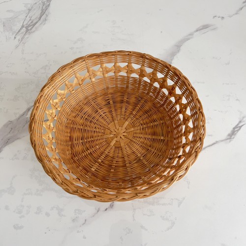 Vintage woven wicker - wicker, bread