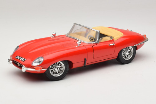 Jaguar type cabriolet red - jaguar,