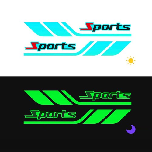 Reflective sports style - reflective,