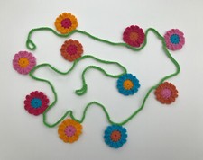 Bright Daisy Crochet Flower