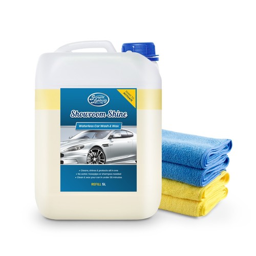 Waterless wash wax showroom - &,
