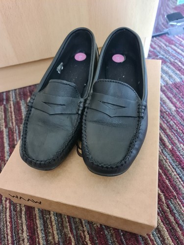Flat leather shoes size - shoes, 5