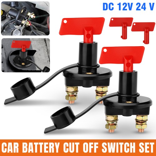 Battery isolator disconnect - 2x,