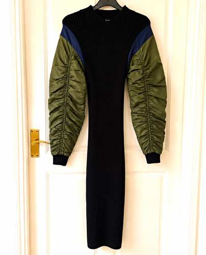Zara women bodycon midi - s,