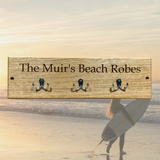 Personalised Towel Hooks -