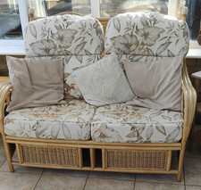 Cane Conservatory three piece