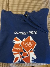 London 2012 OLYMPIC venue Hoodie, Blue with 2 pockets. From London Venue. Used