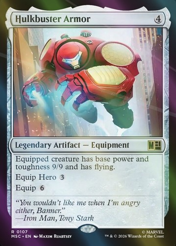 Hulkbuster armor surge foil - hulkbuster,