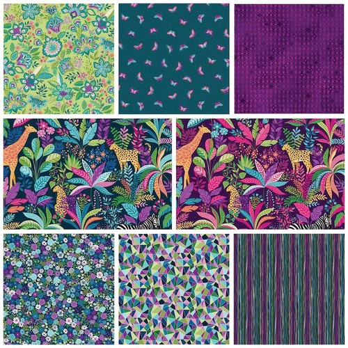 Tropica cotton fabric - cotton, range