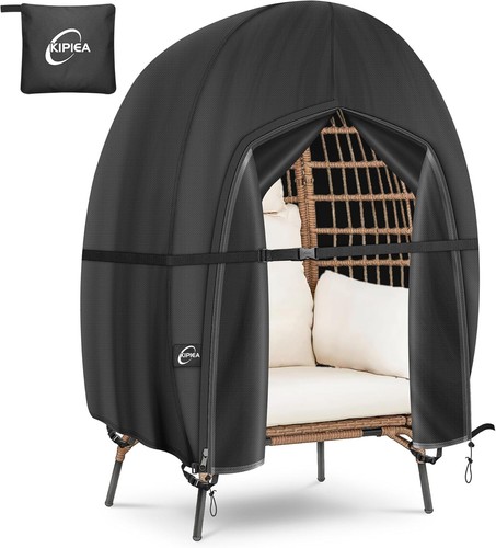 Patio egg chair - egg, covers